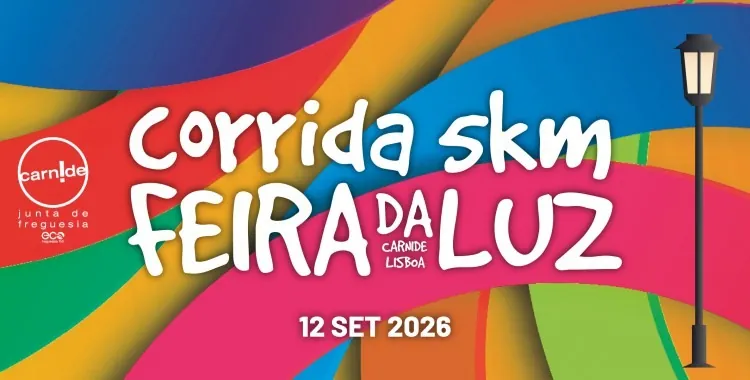 Cartaz da Corrida 5 km Feira da Luz, Carnide